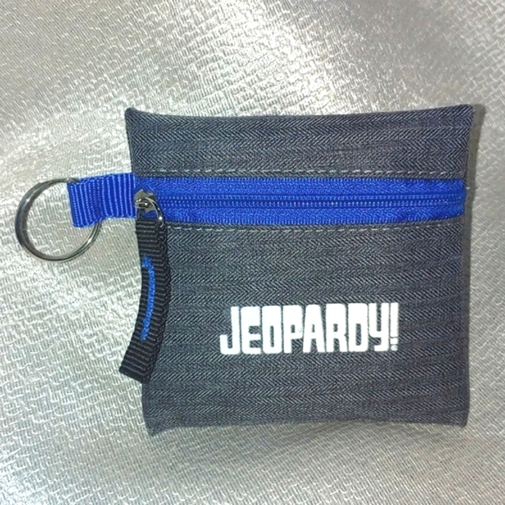 🌻$5 with Bundle of 4+ Pieces🌻 Jeopardy! Logo Coin Purse/Key Chain